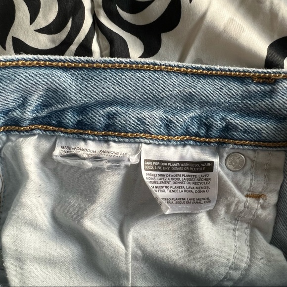 Levi’s Wedgie Straight button fly jeans size 27 - Picture 11 of 11